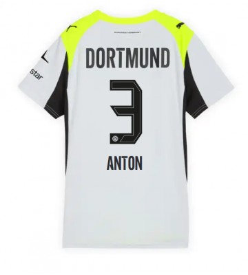 Lacne Ženy Futbalové dres Borussia Dortmund Waldemar Anton #3 2025-26 Krátky Rukáv - Preč